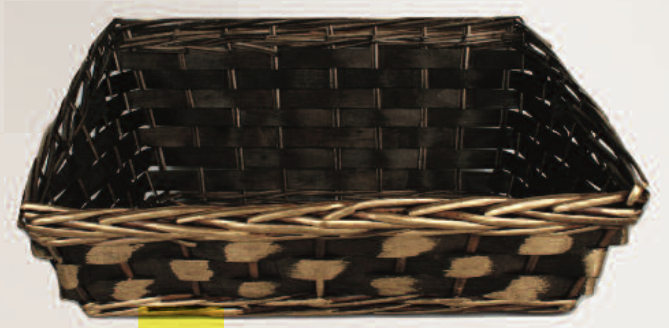 BASKET HIGHBACK GOLD 46X37CM X20(691445)